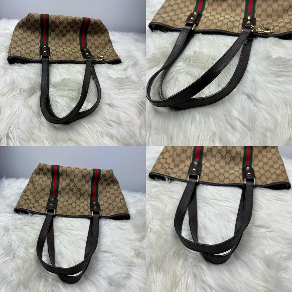 💎✨BEAUTIFUL✨💎 Gucci GG Shoulder Handbag Leather Pink - Picture 7 of 14